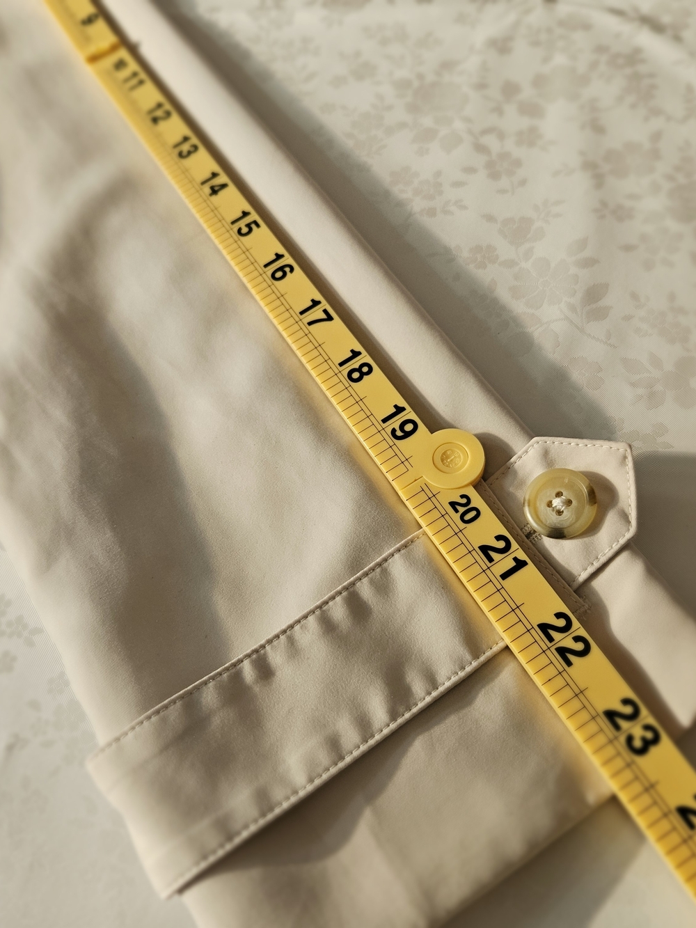Cutter & Buck Women's Beige WeatherTec Trench Coat - Size S - Picture 14 of 15